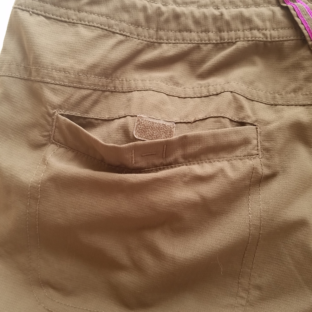 The North Face Tan Nylon Hiking Capri Pants - Picture 2 of 10